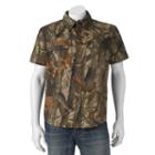Men's Tallwoods Classic-fit High-definition Camo Button-down Shirt, Size: Xl, Brown