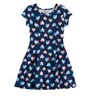Girls 4-10 Jumping Beans&reg; Curved Seam Skater Dress, Size: 5, Blue (navy)