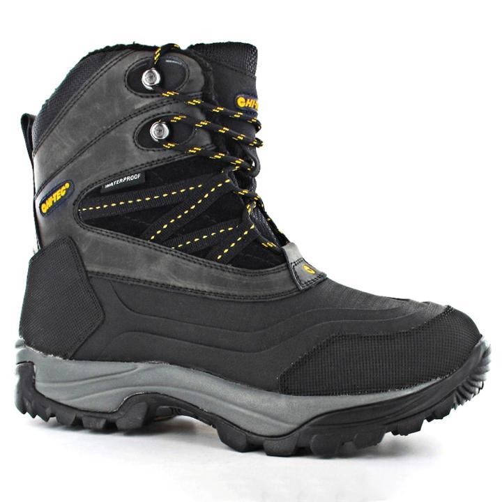 Hi-tec Snow Peak 200 Men's Waterproof Hiking Boots, Size: Medium (10), Black