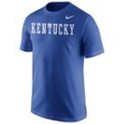 Men's Nike Kentucky Wildcats Wordmark Tee, Size: Xl, Blue