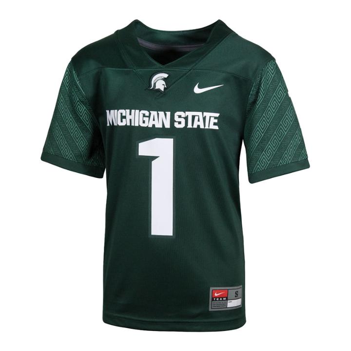 Boys 8-20 Nike Michigan State Spartans Replica Jersey, Size: L 14-16, Green