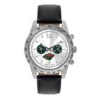 Game Time, Men's Minnesota Wild Letterman Watch, Black