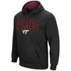 Men's Campus Heritage Virginia Tech Hokies Wordmark Hoodie, Size: Xl, Dark Grey