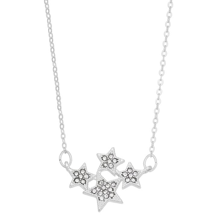 Lc Lauren Conrad Star Pendant Necklace, Women's, Silver