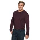 Big & Tall Croft & Barrow&reg; Classic-fit Easy-care V-neck Tee, Men's, Size: 3xb, Drk Purple