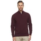 Men's Croft & Barrow Thermolite Quarter-zip Sweater, Size: Medium, Drk Purple