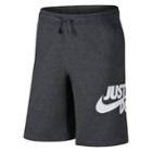 Men's Nike Jdi Fleece Club Shorts, Size: Large, Grey