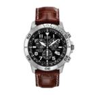 Citizen Eco-drive Men's Perpetual Calendar Leather Chronograph Watch - Bl5250-02l, Size: Large, Brown