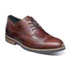 Nunn Bush Oakdale Men's Wingtip Dress Shoes, Size: Medium (9), Red/coppr (rust/coppr)