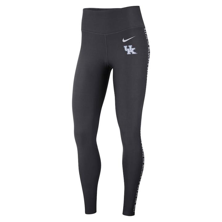Women's Nike Kentucky Wildcats Dri-fit Leggings, Size: Xl, Grey