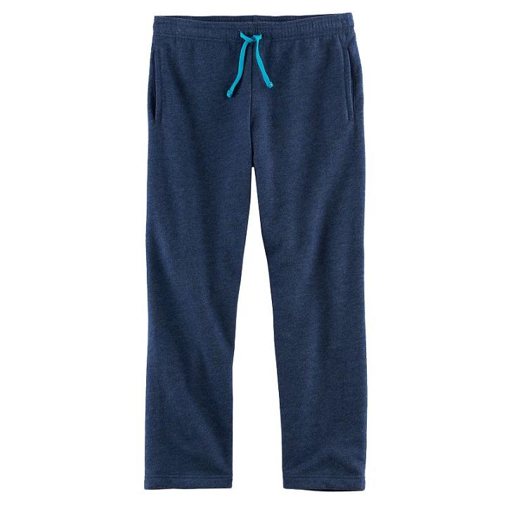 Boys 8-20 Tek Gear&reg; Ultra-soft Fleece Pants, Size: Xl(18/20), Blue (navy)