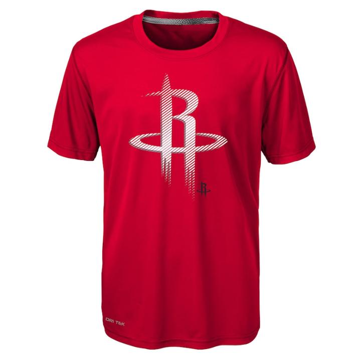 Boys 8-20 Houston Rockets Motion Offense Tee, Size: L 14-16, Red