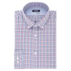 Men's Izod Slim-fit Button-down Collar Wrinkle-free Dress Shirt, Size: 15.5-34/35, Med Blue