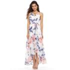 Petite Chaya Floral High-low Maxi Dress, Women's, Size: 14 Petite, Ovrfl Oth