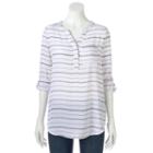 Women's Apt. 9&reg; Crepe Top, Size: Small, Natural