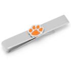 Clemson Tigers Nickel-plated Tie Bar, Men's, Orange