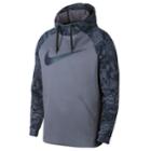 Men's Nike Therma Rip N Tear Pull-over Hoodie, Size: Small, Grey (charcoal)