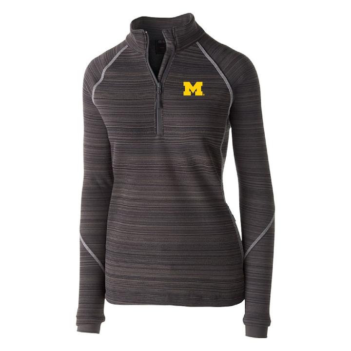 Women's Michigan Wolverines Deviate Pullover, Size: Medium, Med Grey