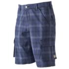 Men's Wrangler Cargo Shorts, Size: 36 - Regular, Med Blue