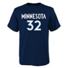 Boys 8-20 Minnesota Timberwolves Karl Towns Player Name & Number Replica Tee, Size: S 8, Blue (navy)