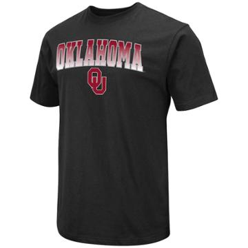 Men's Campus Heritage Oklahoma Sooners Graphic Tee, Size: Xxl, Black