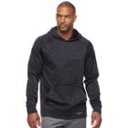Big & Tall Tek Gear&reg; Warmtek Athletic-fit Space-dyed Performance Fleece Hoodie, Men's, Size: Xl Tall, Black