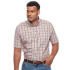 Big & Tall Croft & Barrow&reg; True Comfort Regular-fit Stretch Button-down Shirt, Men's, Size: Xl Tall, White Oth