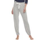 Women's Sonoma Goods For Life&trade; Jogger Lounge Pants, Size: Small, Med Grey