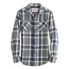 Boys 8-20 Urban Pipeline&reg; Ultimate Regular-fit 2-pocket Flannel Button-down Shirt, Size: Large, Med Grey