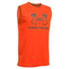 Boys 8-20 Under Armour Logo Muscle Tee, Boy's, Size: Large, Beige Oth