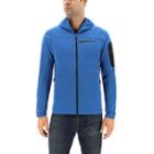 Men's Adidas Terrex Stockhorn Performance Fleece Hooded Jacket, Size: Small, Med Blue