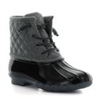 Seven7 Goose Women's Waterproof Duck Boots, Girl's, Size: 6, Grey