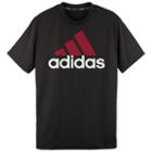 Boys 8-20 Adidas Climalite Logo Tee, Boy's, Size: Xl, Black
