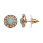 Lc Lauren Conrad Halo Stud Earrings, Women's, Green
