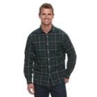 Men's Sonoma Goods For Life&trade; Modern-fit Long Sleeve Double Weave Button-down Shirt, Size: Medium, White