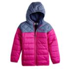 Girls 4-18 Columbia Puzzle Lake Heavyweight Puffer Jacket, Size: Xxs (4-5), Light Pink
