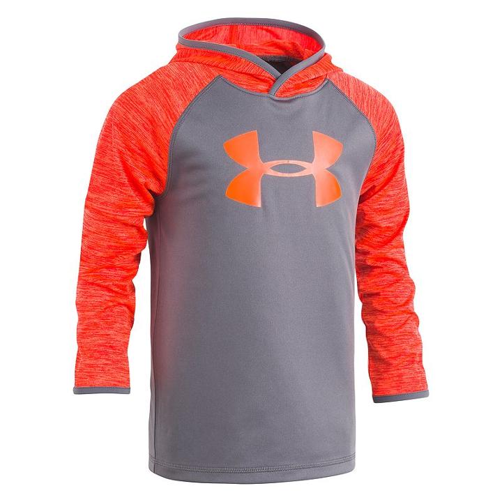 Boys 4-7 Under Armour Logo Hoodie, Size: 7, Oxford