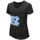 Women's Campus Heritage North Carolina Tar Heels Pocket Tee, Size: Medium, Grey (charcoal)