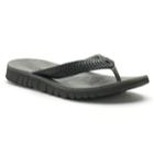 Boys 4-20 Tek Gear&reg; Zipper Flip-flops, Size: 7, Dark Grey
