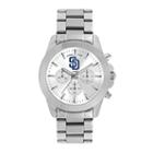 Game Time, Women's San Diego Padres Knockout Watch, Silver