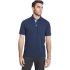 Men's Izod Wellfleet Classic-fit Slubbed Polo, Size: Large, Blue Other