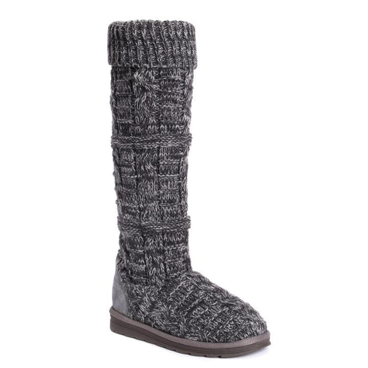 Muk Luks Shelly Women's Water-resistant Boots, Size: 10, Dark Grey