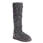 Muk Luks Shelly Women's Water-resistant Boots, Size: 10, Dark Grey
