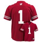 Boys 8-20 Adidas Wisconsin Badgers Nfl Replica Jersey, Boy's, Size: L(14/16), Red