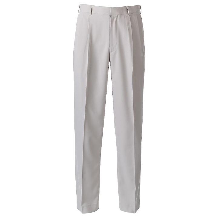 Men's Grand Slam Ultimate Classic-fit Performance Stretch Pleated Golf Pants, Size: 32x32, Beige Oth