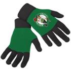 Adult Forever Collectibles Boston Celtics Knit Colorblock Gloves, Adult Unisex, Multicolor