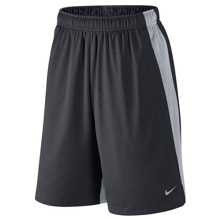 Men's Dri-fit Nike Monster Mesh Training Shorts, Size: Medium, Grey Other