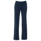 Ab Studio Milan Straight-leg Dress Pants - Women's, Size: 2, Blue (navy)