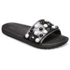 Crocs Sloane Timeless Pearl Women's Slide Sandals, Size: 10, Black