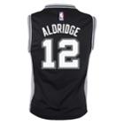 Boys 8-20 San Antonio Spurs Lemarcus Aldridge Replica Road Jersey, Size: L 14-16, Black